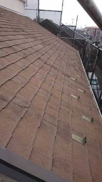 カバー工事する前の屋根