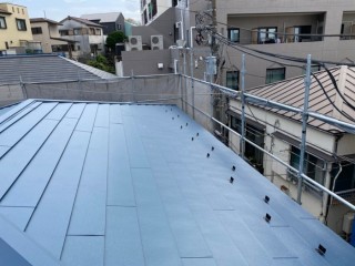 ガルバリウム鋼板、屋根葺き替え、板金屋根