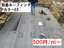 田島ルーフィングPカラーEX