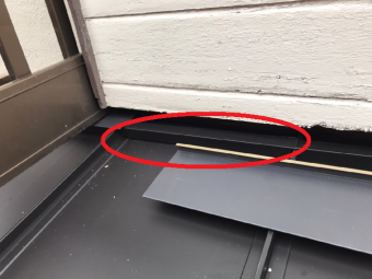 板金面戸取り付け