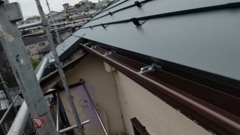 雨樋を新設した写真
