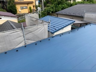 ガルバリウム鋼板、葺き替え、ニチハ横暖ルーフ