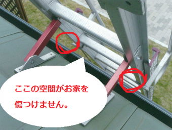 梯子用リリーフ