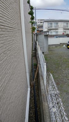 足場、隣人足場越境、足場敷地