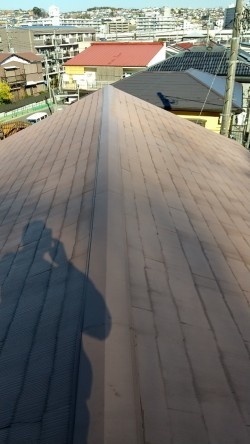 施工前 スレート屋根