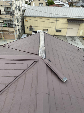 施工前台風被害