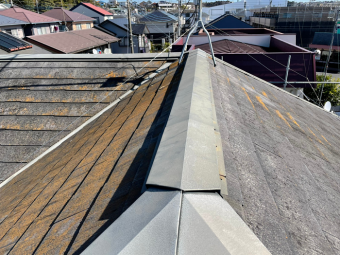 棟板金浮き