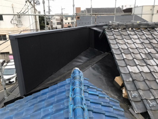 パラペット完成