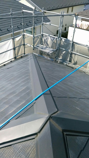 屋根の解体前の写真