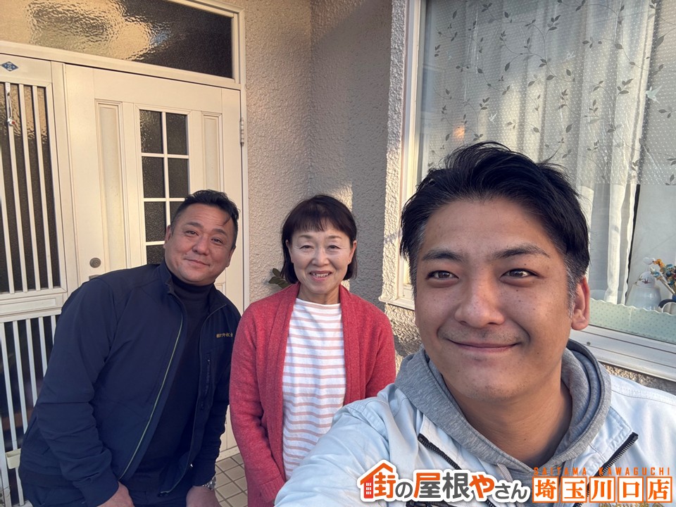 さいたま市中央区にて　屋根カバー工事、雨樋交換工事🏠✨