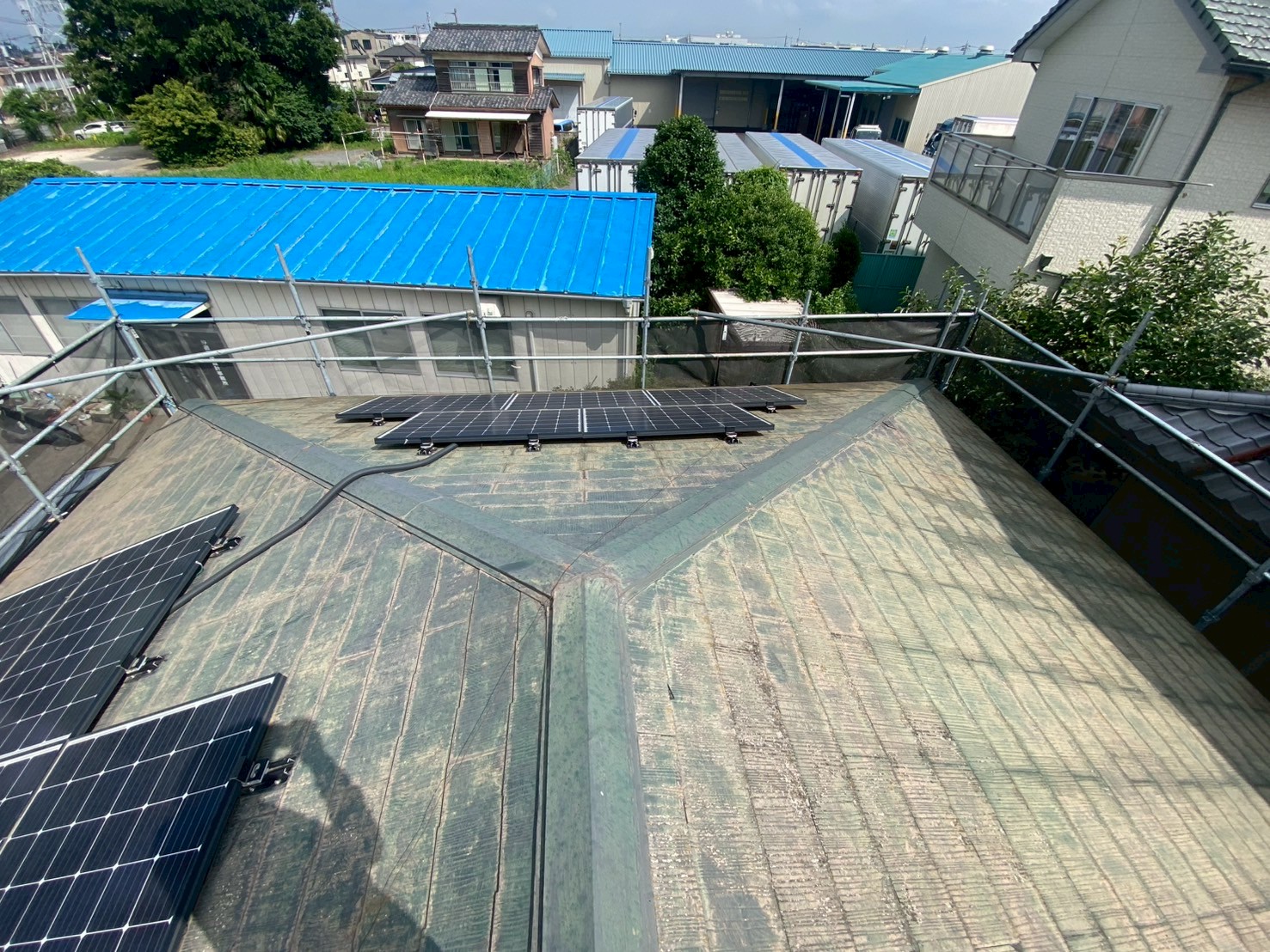 施工前棟板金