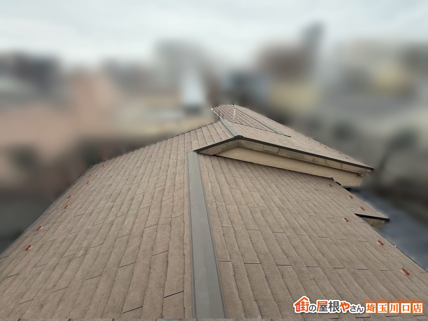 新座市　屋根カバー工事