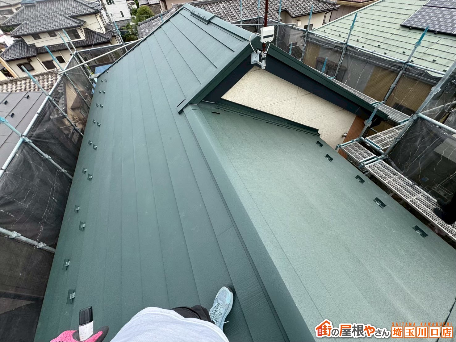 スーパーガルテクト　施工後