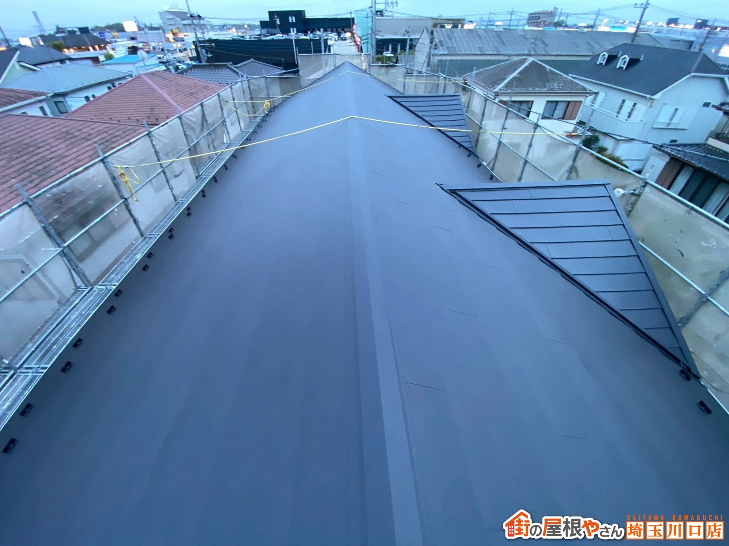 スーパーガルテクト　施工後