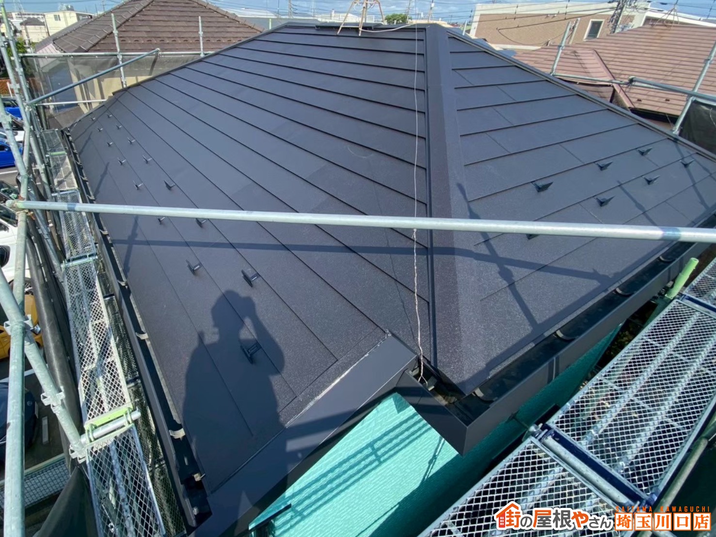 スーパーガルテクト　施工後