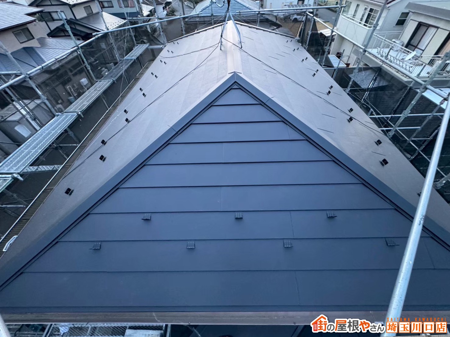 スーパーガルテクト　施工後