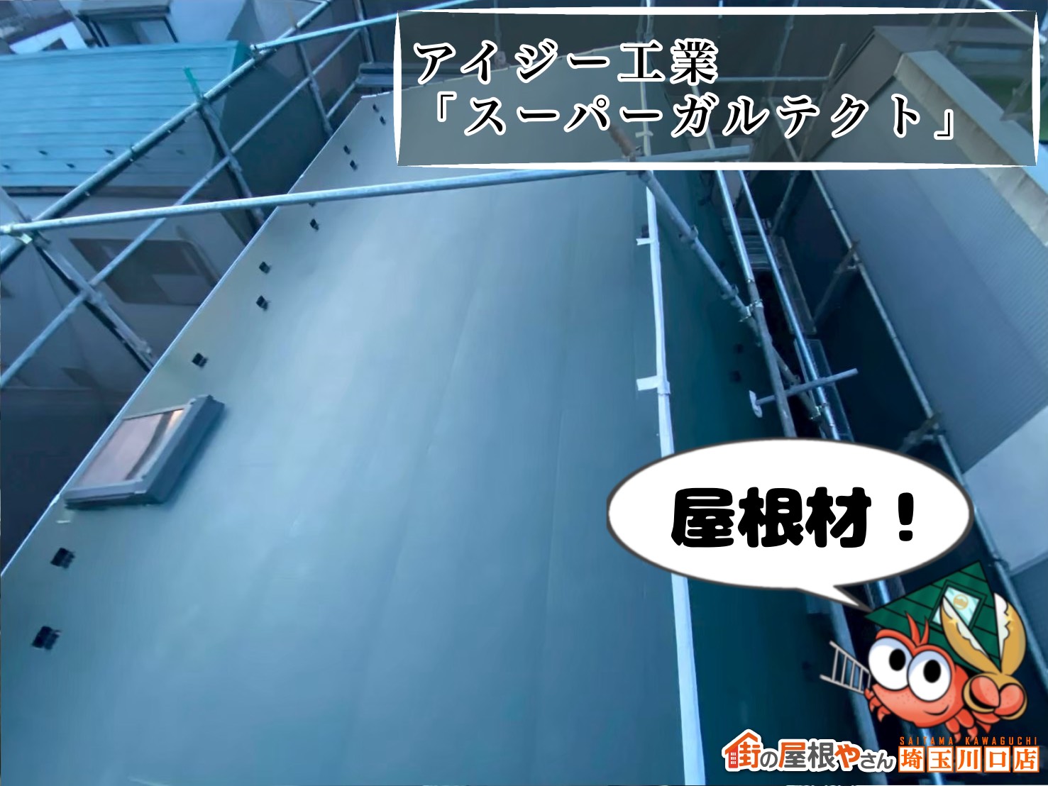 屋根材　アイジー工業｜スーパーガルテクト