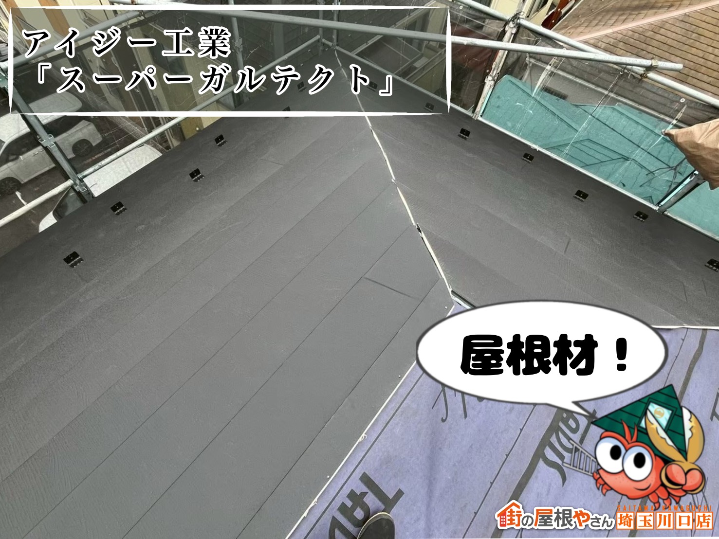 屋根材　アイジー工業｜スーパーガルテクト