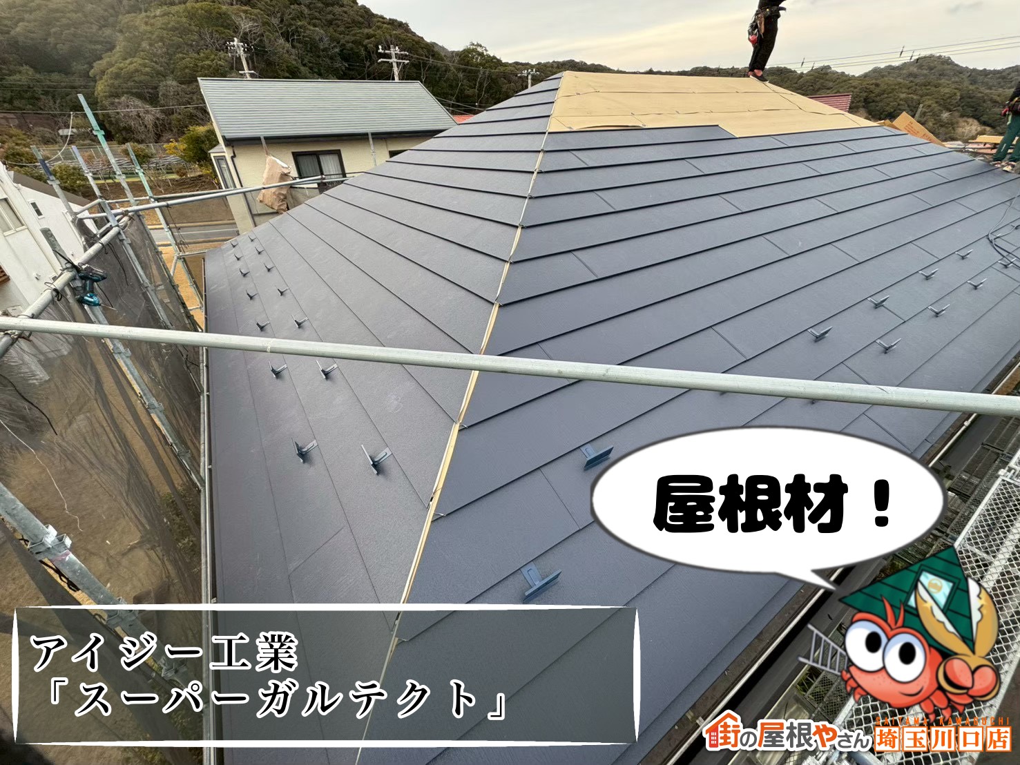 屋根材　アイジー工業｜スーパーガルテクト