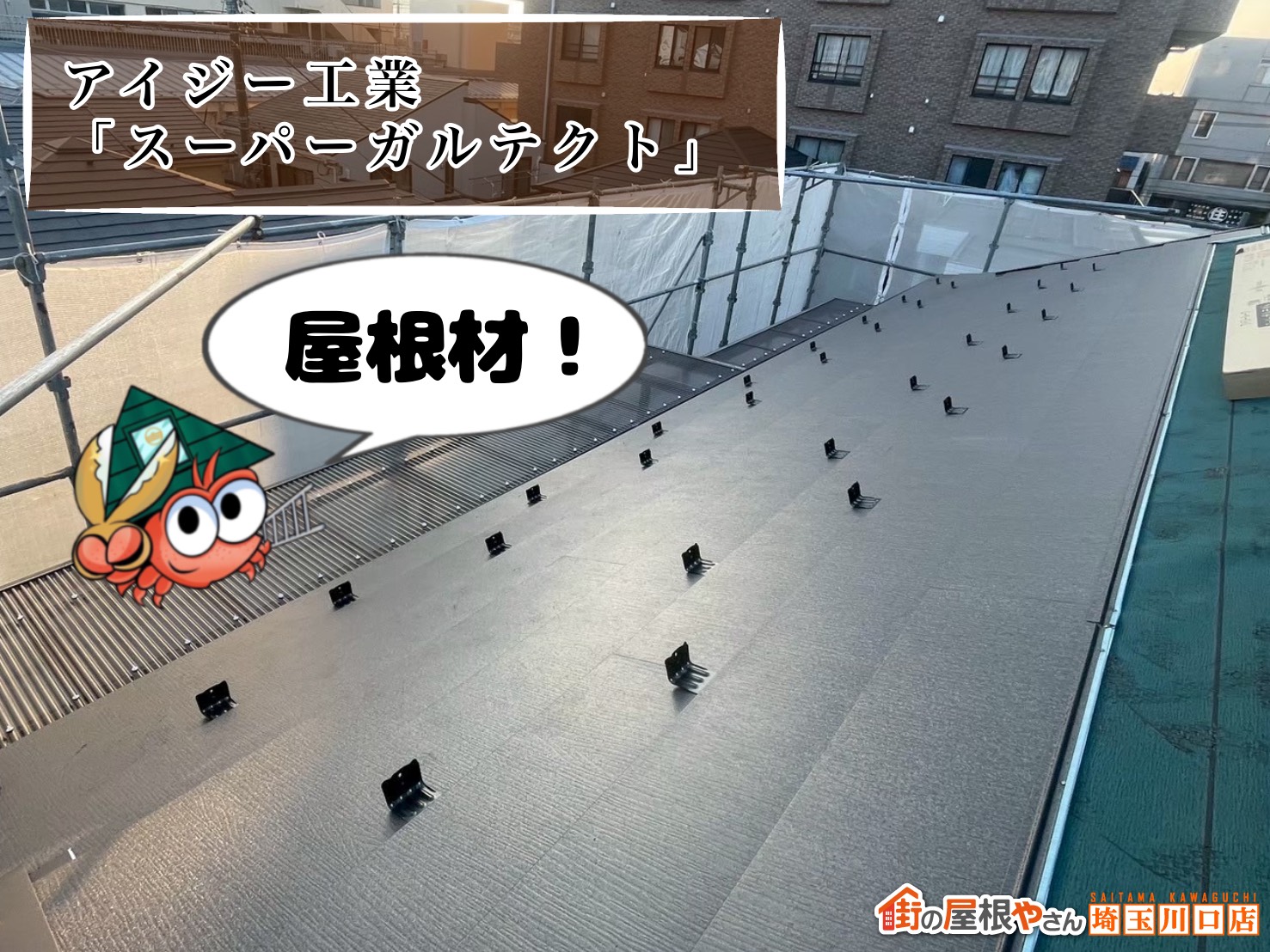 屋根材　アイジー工業｜スーパーガルテクト