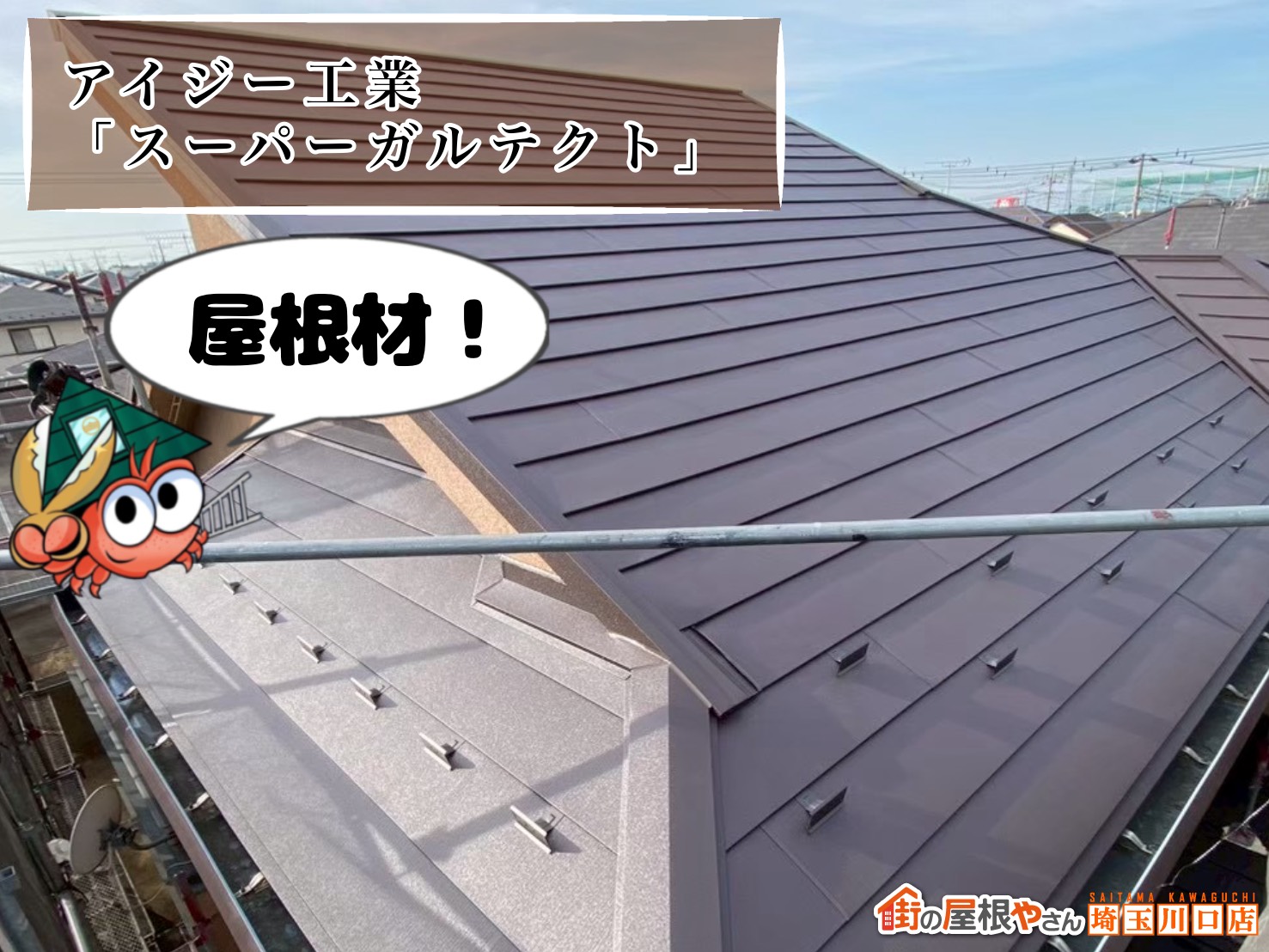 屋根材　アイジー工業｜スーパーガルテクト
