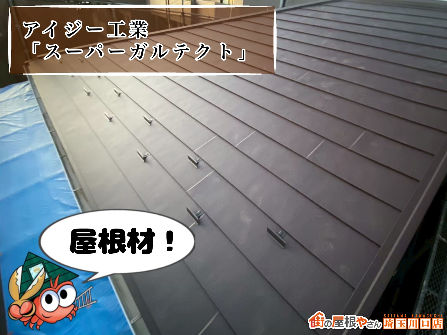 屋根材　アイジー工業｜スーパーガルテクト