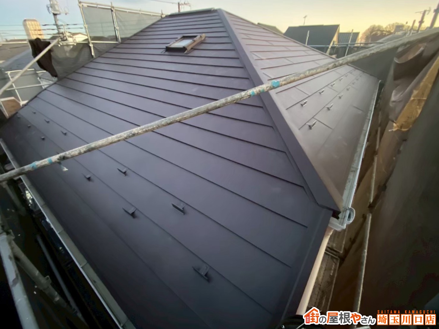 スーパーガルテクト　施工後