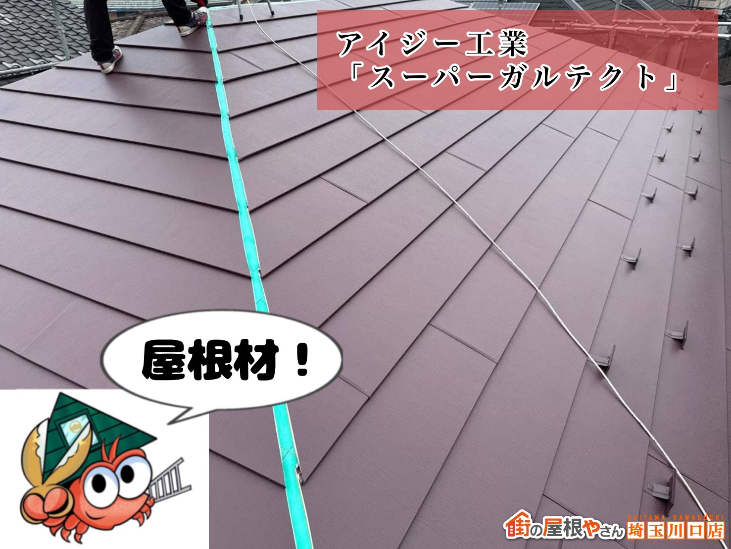 屋根材　アイジー工業｜スーパーガルテクト