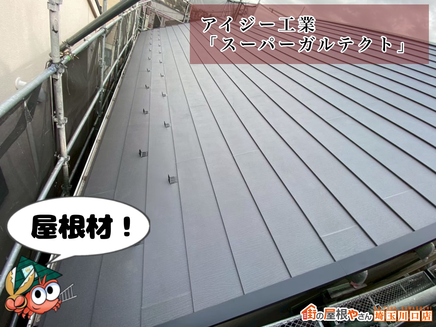 屋根材　アイジー工業｜スーパーガルテクト