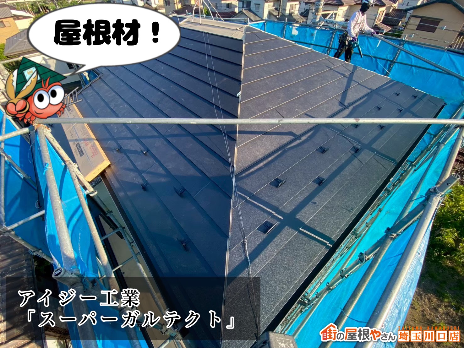屋根材　アイジー工業｜スーパーガルテクト