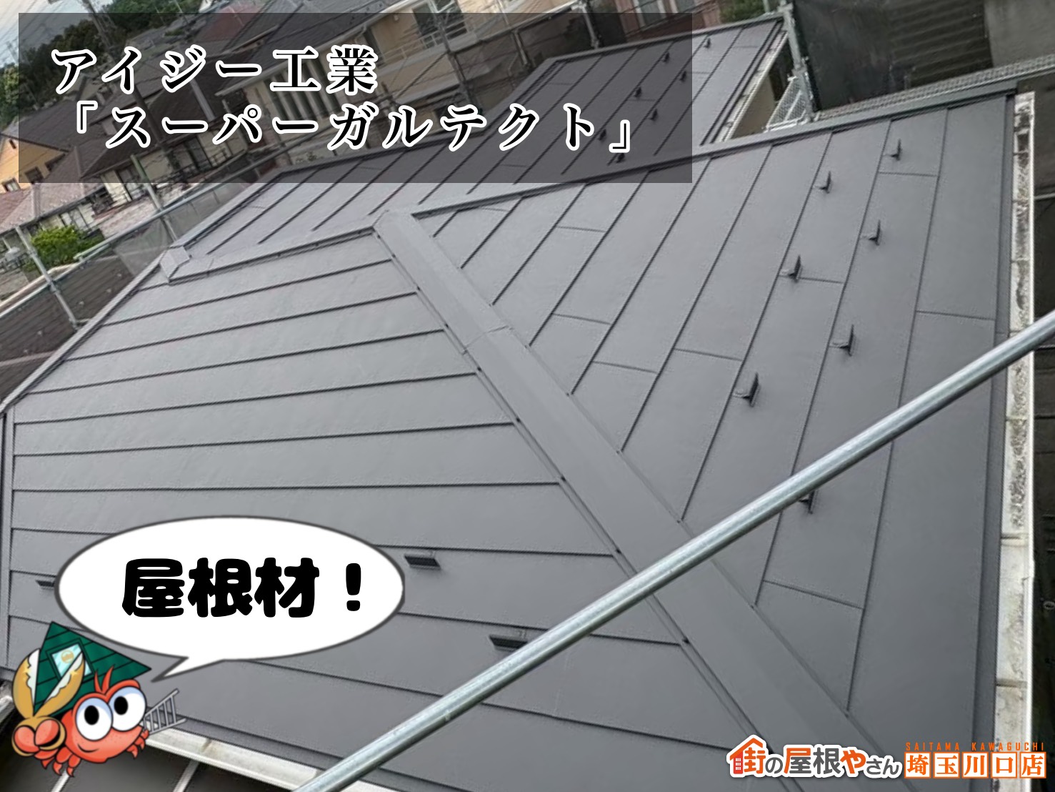 屋根材　アイジー工業│スーパーガルテクト