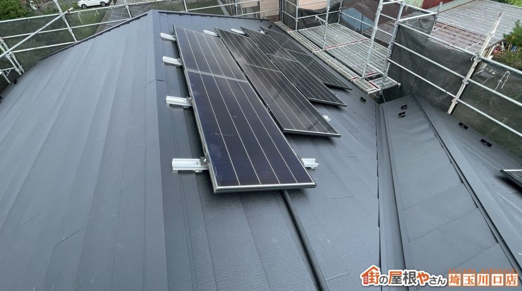 太陽光パネル復旧後