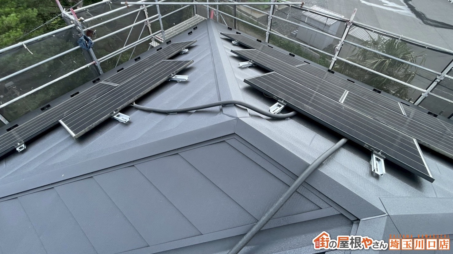 屋根カバー工事　施工後