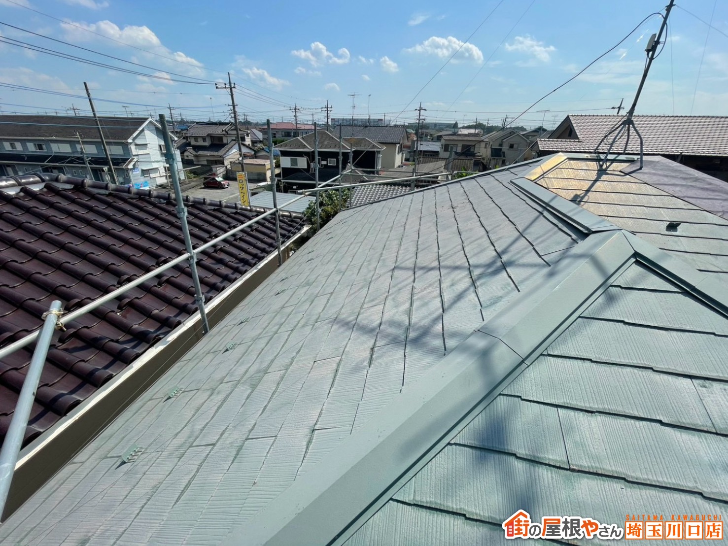 劣化が進む屋根表面