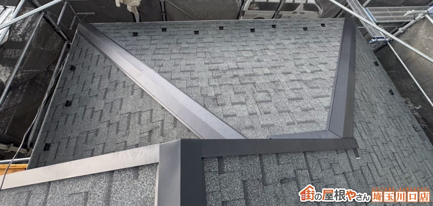 屋根カバー工法　施工後