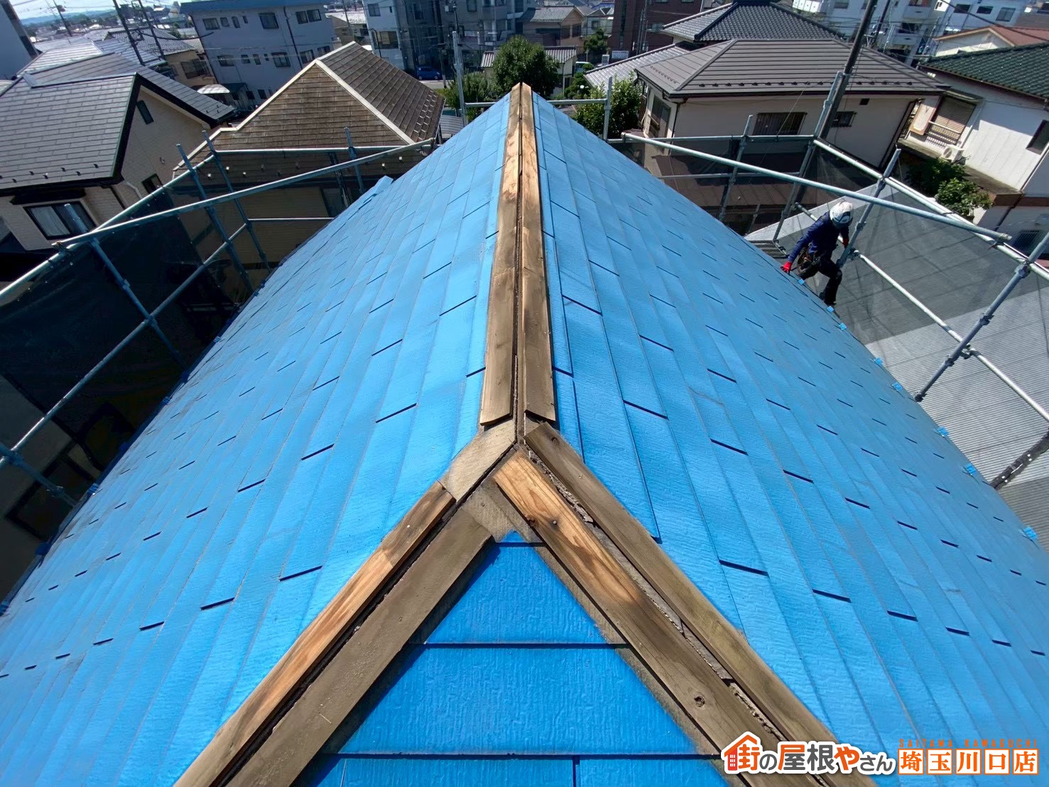 既存の木製貫板