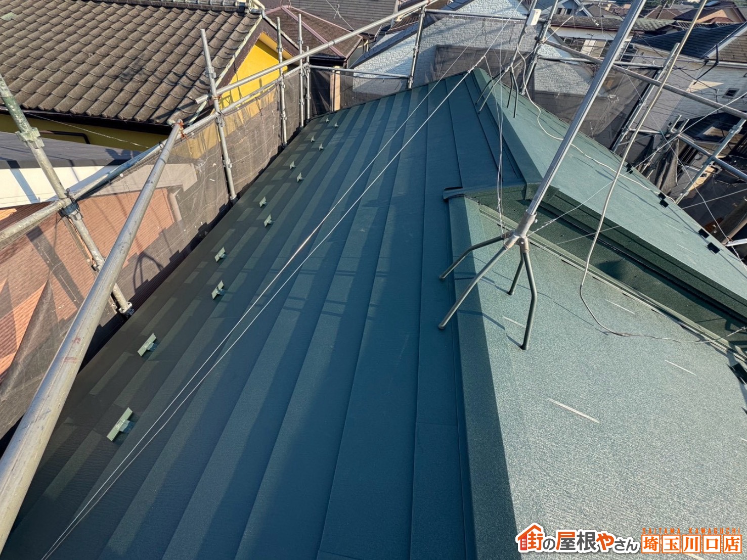 葺き替え工事　施工後