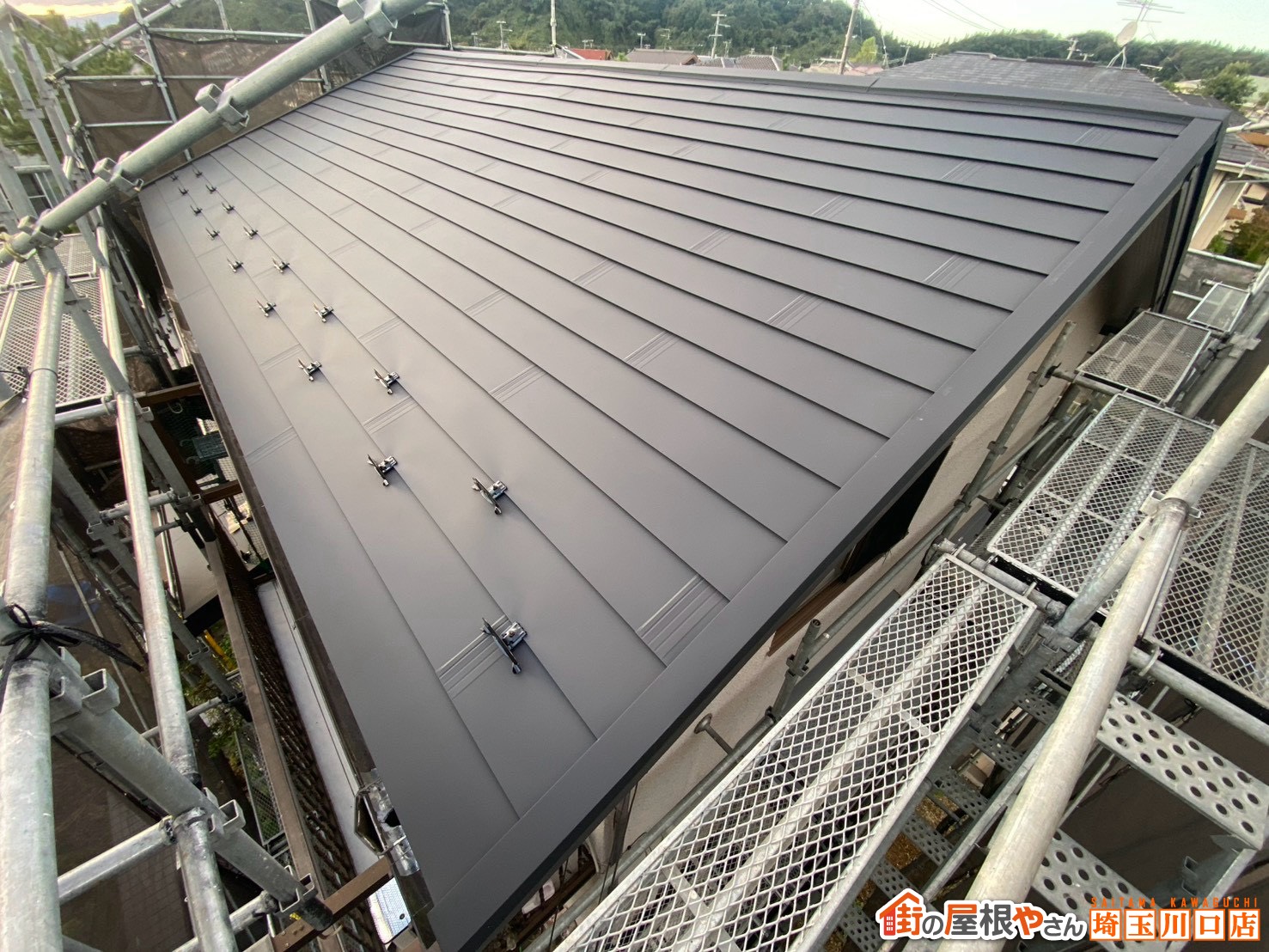 葺き替え工事　施工後