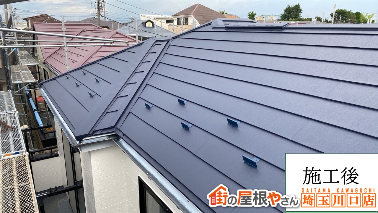 川口市。屋根の雨漏り対策は大丈夫ですか？劣化屋根は早めに対応を！