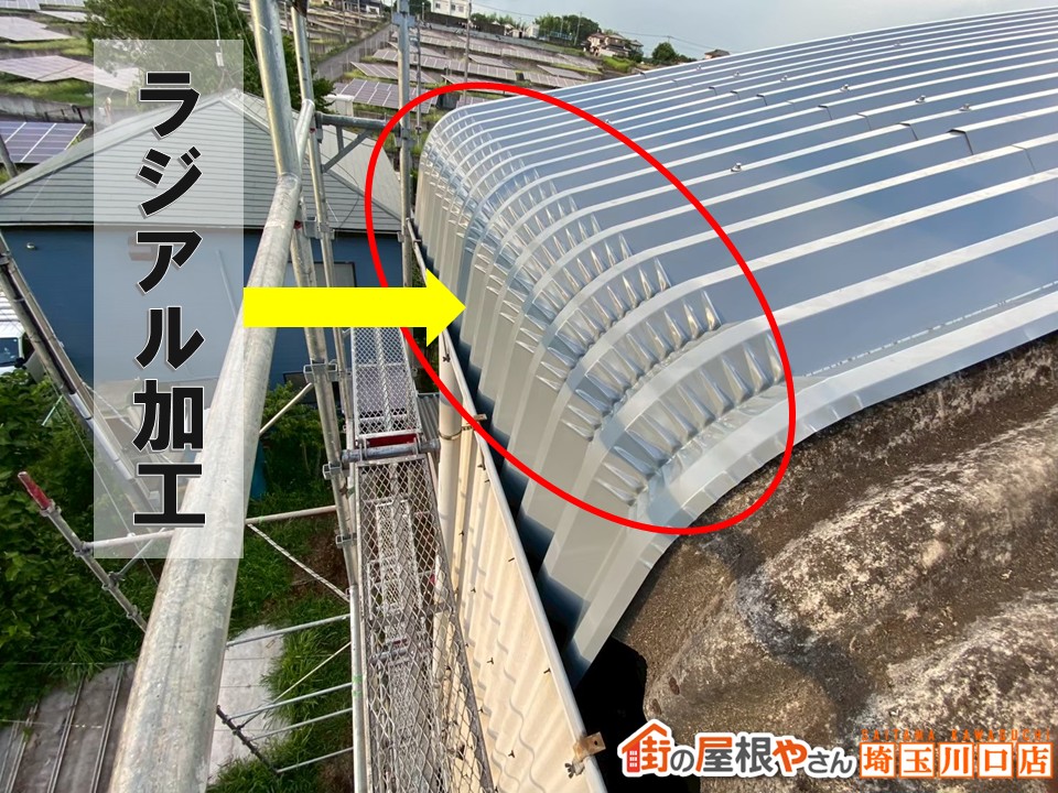 ラジアル加工