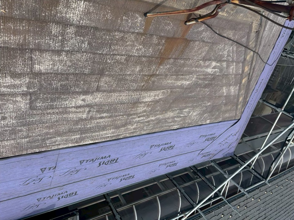 ルーフィングの設置